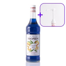 모닌 블루큐라소 시럽 1000ml (이지 시럽펌프 증정), 1개