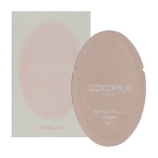 조성아TM 코코밀크 크림 트래블 키트 아이보리 1호 2g x 15개입 (SPF 50+/PA++++) 휴대용 여행용, 1개