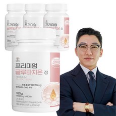 글루타치온 프리미엄 1000mg 180정 대용량, 4개, 180g