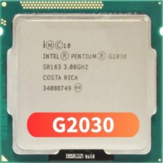 인텔 펜티엄 듀얼 코어 스레드 CPU 프로세서 G2030 3.0 GHz 3M 55W LGA, 01 G2030