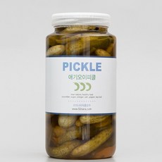 오이나라피클공주 애기오이피클 580g 1kg(리필팩), 1kg, 1개