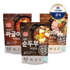 [사조대림] 해표 맛집 찌개양념 120g x24개/순두부찌개/부대찌개/짜글이찌개, 선택:짜글이찌개양념24개{C}