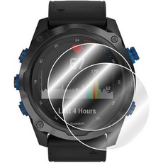 Garmin Descent Mk3i용 IPG (케이스 치수:51mm) 하이드로겔 스크린 프로텍터 (2개) 보이지 않는 HD 투명 필름 스크래치 방지 가드 - 매끄러움/자가 치유, Descent Mk2 - Mk2i