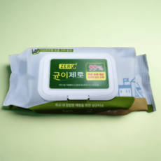 균이제로 소독용에탄올 소독 티슈 75매 10팩, 10개