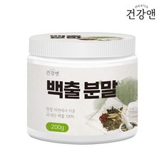 국내산 삽주뿌리 100% 백출가루 백출 분말 200g 1통, 1개