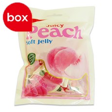 쥬시 피치 소프트 젤리 1box (100g x 24), 100g, 24개