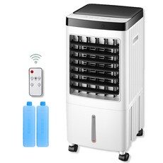 대형 이동식 에어쿨러 파워 냉풍기 6L/10L 대용량 리모컨 전용아이스팩 2P/4P 증정, 세트C