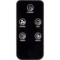 라스코 가정용 타워 선풍기 교체 리모컨 T429511pk, 라스코 가정용 타워 선풍기 교체 리모컨 T429511p, 1개
