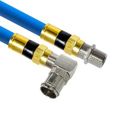 마하링크 국산 골드 고급형 RF 안테나 블루 5C 꺾임 연장 동축 수제작 케이블 7M, MLZ-GRLAB070(7m), 1개