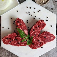 냉장 토시살 스테이크 1kg 미국산 프레미엄급 캠핑 바비큐 가정용 소고기, 3.0cm, 1개