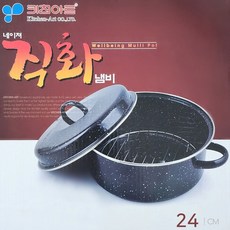네이쳐 군고구마 직화구이냄비 24cm 장갑1개 생선구이 _ 74499EA, 1개