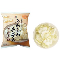 일본 세븐일레븐 세븐프리미엄 후와후와 칩스 우엉맛 30g, 1개