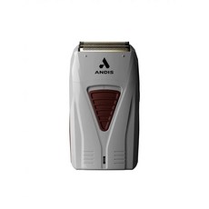 Andis 17235 프로 포일 리튬 티타늄 호일 면도기 유선/무선 부드러운 면도 무선 USB 충전기 포함 그레이 283500, 회색, 1개