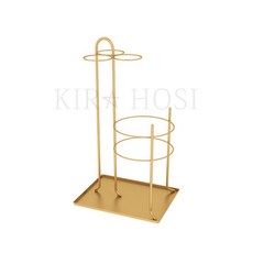 kirahosi 우산 꽂이 현관 업소용 인테리어 모던 우산꽂이 대용량 11 TS +덧신 증정 CH2py2zj, 골드