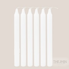 [콩다] 제사 양초 가정용양초, 6p, 1개