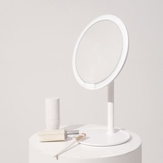 샤오미 여성 휴대 LED 고선명 스마트 화장거울 미러, 단품