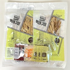 찢어놓은 먹태구이 600g [300g x 2봉], 2개