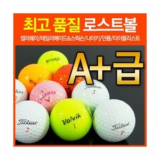 [기타] 유명브랜드 정품 A+급 로스트볼 흰볼 칼라볼 골프공 캘러웨이/타이틀리스트/나이키/, 종류선택:테일러메이드A+ 화이트30알