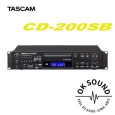 TASCAM CD-200SB 2U CD/SD/USB 플레이어