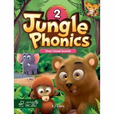 웅진북센 Jungle Phonics 2 SB+mp3+Class Booster, One color | One Size@1
