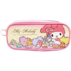 일본직발송 3. 【MY MELODY】 마이 멜로디 펜 케이스 P 파우치 헤야 짱 귀여운 시리즈 선스터 문구 S14894, One Size, One Color