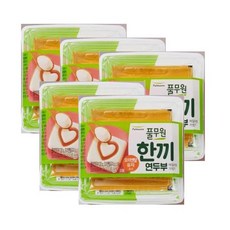 풀무원 한끼연두부 오리엔탈유자 (110gx2입), 220g, 5개