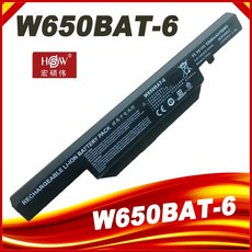 W650BAT-6 노트북 배터리 Hasee K750D K570N K710C K590C K750D K610C K650D G150SG G150S G150TC G150MG W, 한개옵션0