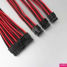 상세정보별도표기 슬리빙 연장 케이블 Combo Pack 35cm 레드블랙 홀더, 본상품선택
