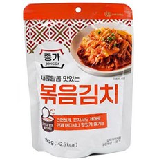 정원이샵 엄마손맛 종가 새콤달콤 볶음김치 190g 감칠맛 집밥 기사식당, 5개