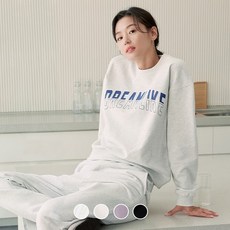 (29번) [지오다노] 551910 전지현 브러시드 미니테리 맨투맨