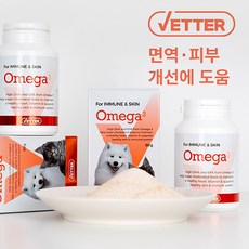 핏펫 강아지 고양이 베터 오메가3 90g 종합영양제 면역력 영양제, 베터 오메가3 반려견 영양제 90g, 1개 - 강아지오메가면역력