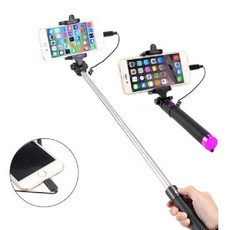 Selfie 스틱 For iPhone 11 Pro Max 7 8 Plus XR X XS Max SE 2020 Selfiestick 확장형 핸드 헬드 Palo Sel, 01 Blue