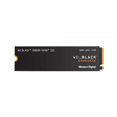 WD_BLACK 2TB SN850X NVMe 내장 게이밍 SSD (WDS200T2X0e), 1TB, SSD w/ Heatsink