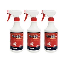 벅스올킬유제(스프레이)500ml 파리 모기 개미 완전박멸, 3개입, 3개