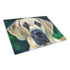Caroline's Treasures 7444LCB Great Dane Lookin at Caroline's Treasures 7444LCB 그레이트 데인 루킹 앳 유 유리 커팅, 다색_One Size, Multicolor, 1개
