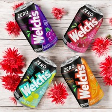 웰치스 제로 355ml 그레이프6+체리스트로베리6+샤인머스켓6+오렌지6