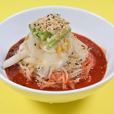 비빔국수 양념 양념장 소스 생면 비빔소스 백김치 깨소금 참기름 캠핑 캠핑용 밀키트 세트 일산맛집 일산비빔마켓, 1개