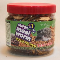 [국내산] 건조 슈퍼밀웜 150g (햄스터 고슴도치 다람쥐 거북이 물고기 조류 파충류 단백질 공급에 최고), [국내산] 건조 슈퍼밀웜 150g 3개