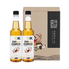 영덕 어간장 홍영의 붉은대게 백간장 선물세트 1-2호(백/백), 2개, 500ml
