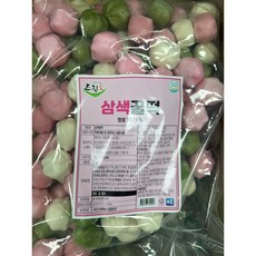 씨밀레 드림애 삼색 꿀떡 2kg 명절 냉동 송편, 1개