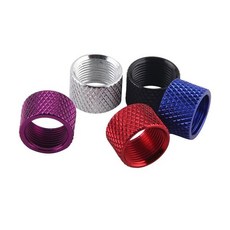 알루미늄 엔드 보호대 너트 나사 로트당 10 개 1/2x20, 빨간, 10개