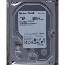 WD 80EAZZ-00BKLB0 s/n: CA15 SEP/2023 A82B03 Thailand 8TB SATA 3.5 WARRANTY 데스크탑 컴퓨터 PC HDD 하드디스크[세금포 - wd80eazz8tb