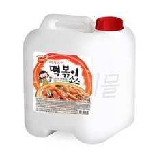 [퀴클리몰] 진미 매콤달콤 떡볶이 소스, 10kg, 1개