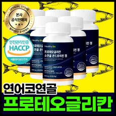 프로테오글리칸 연어코연골 추출물 HACCP 식약처인증, 6개, 60정