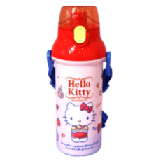 릴팡 헬로키티 앵커 블링블링 원터치 어깨끈 아동용물통, 1 COLOR (혼합), 480ml, 2개
