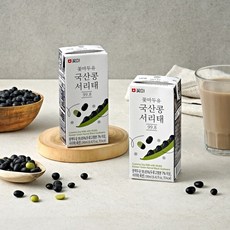 꽃마두유 국산콩 서리태 99.8(24입*3박스), 288개, 190ml