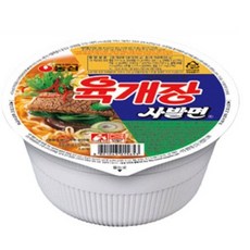 농심 육개장사발면 86g, 11개
