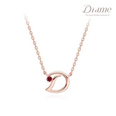 다이아미목걸이