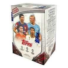 유럽축구선수카드 탑스 Topps UEFA 클럽 대회 2023/24 블라스터 박스 7팩 총 56장 팩깡