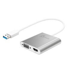 넥스트 USB3.0 to HDMI VGA 변환 컨버터 NEXT-JUA360